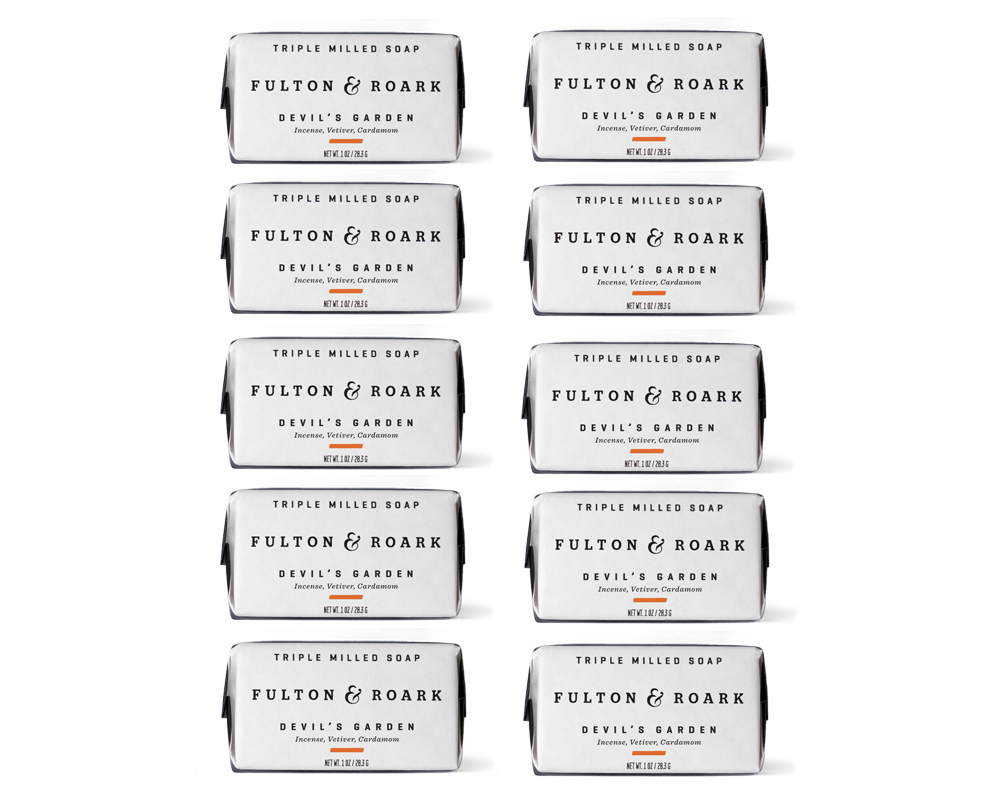 Ten Devil's Garden Mini Bar Soaps