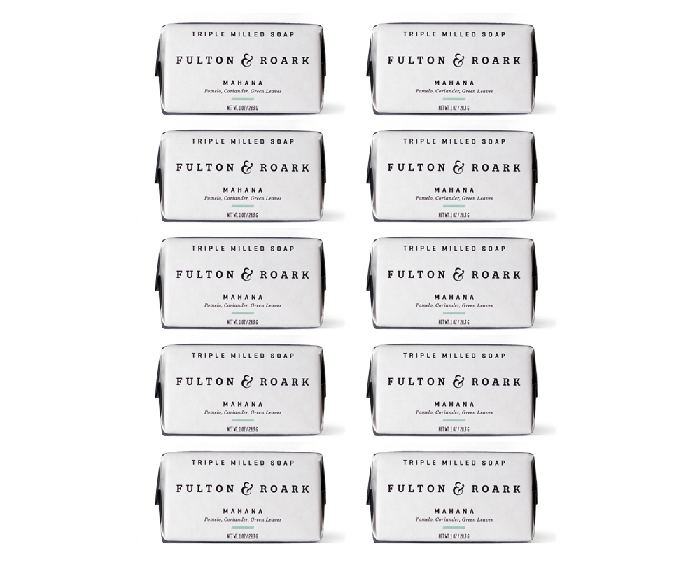 Ten Mahana mini bar soaps