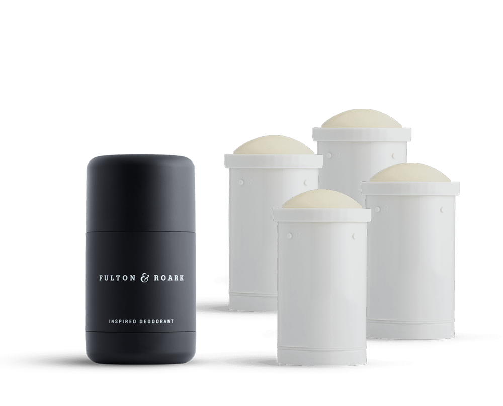 Mahana Deodorant Starter Pack with 4 refills