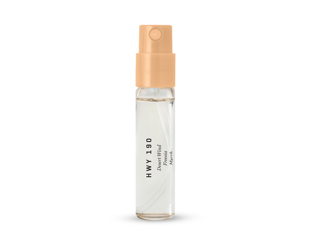 Hwy 190 Fragrance samples